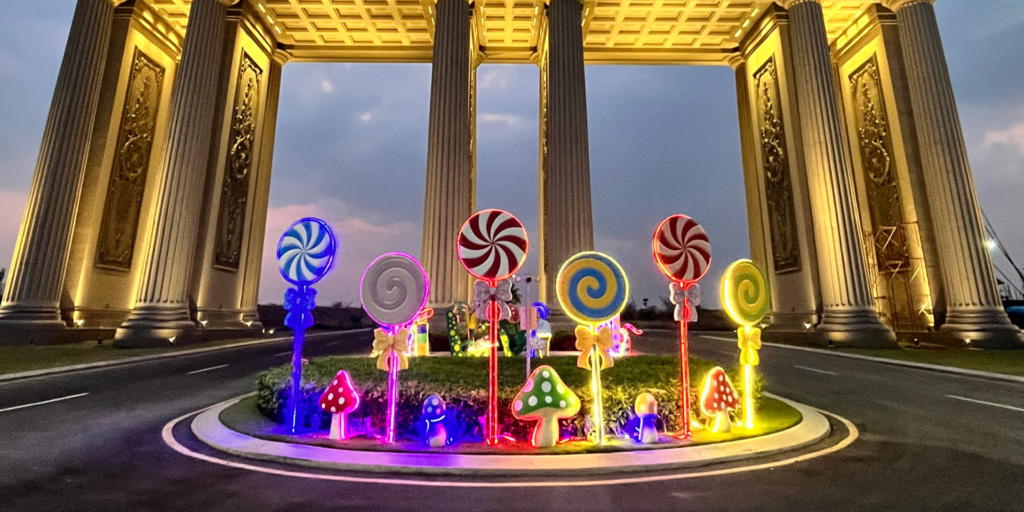 CandyLand Neon Garden