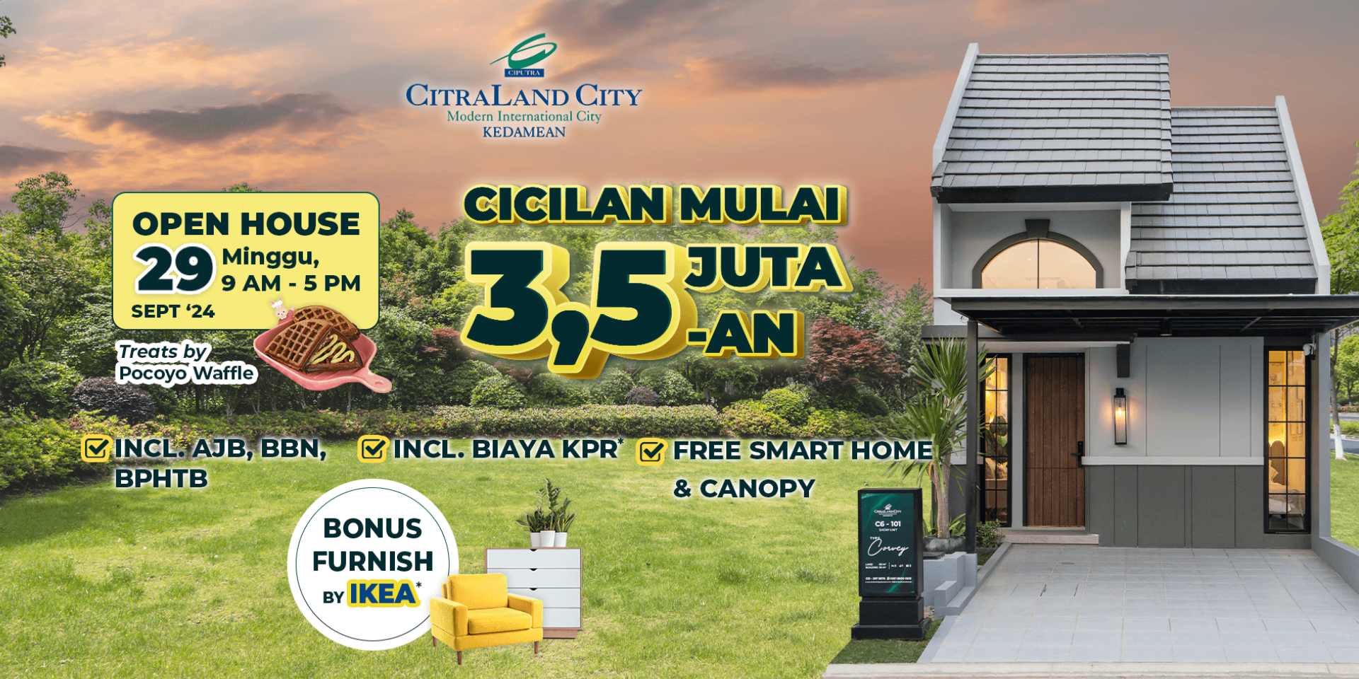 promo citraland city kedamean
